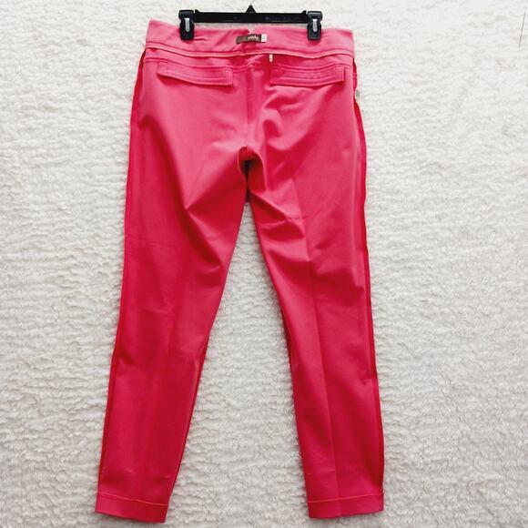 Pants Size 12 Dress Coral Coquette Aesthetic Office Careerwear Chic Travel NWT - Picture 14 of 16
